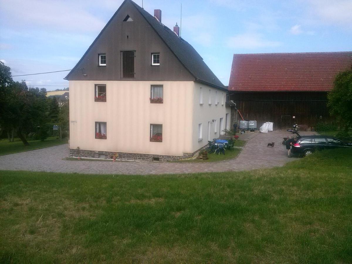 -Am Fuss Zum Zittauer Gebirge- Lägenhet Hainewalde Exteriör bild